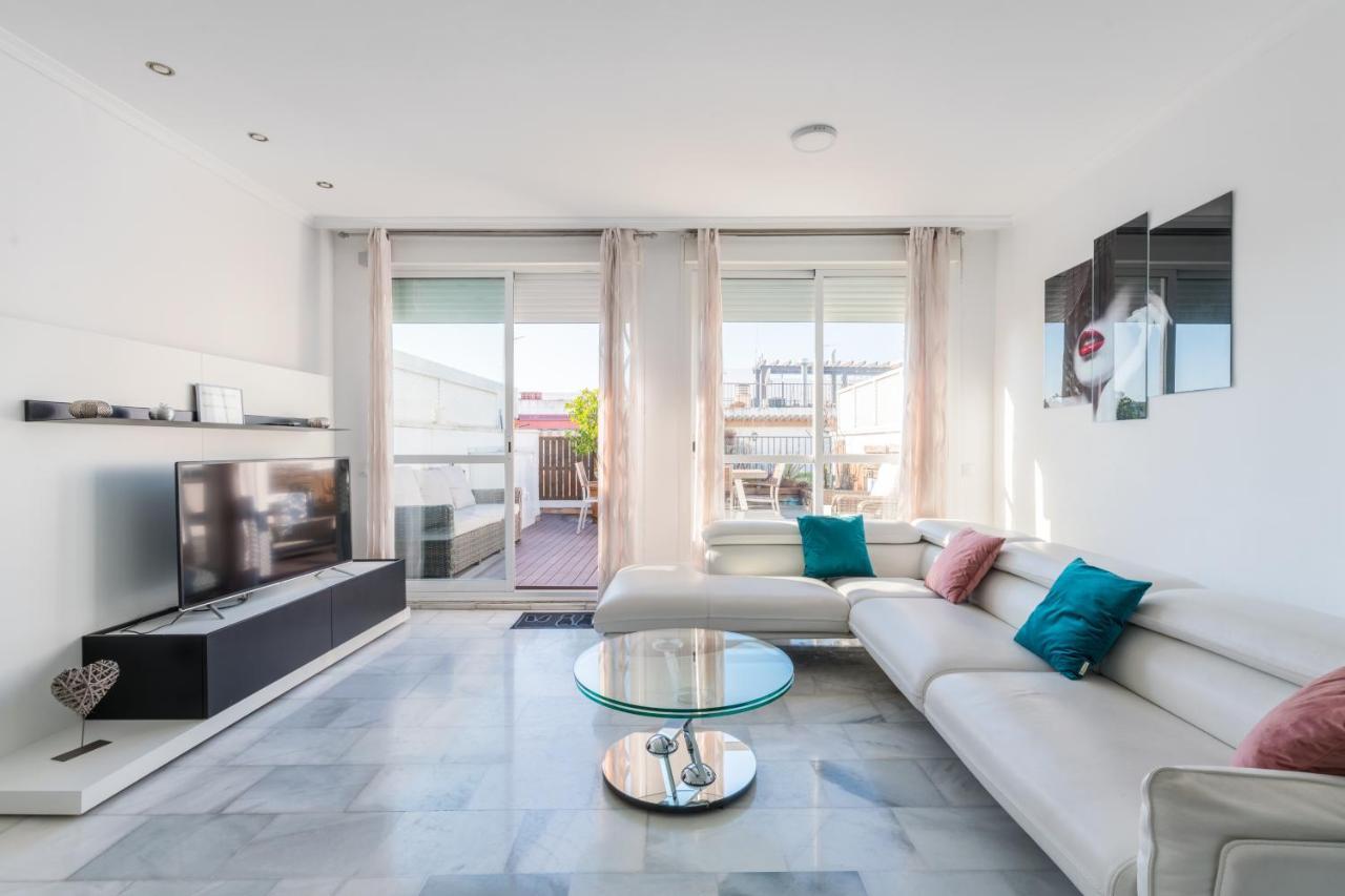 Luxury Duplex 200 M2 Terrace Parking StayinSevilla Eksteriør billede
